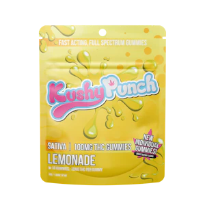 KUSHY PUNCH - Kushy Punch 10pk Gummies Lemonade
