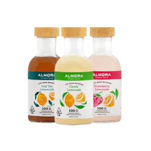 ALMORA FARMS - Almora Farm Classic Lemonade Live Resin Infused Beverage 100mgTHC