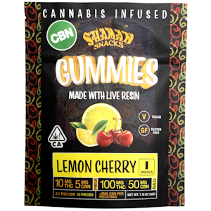 Shaman Snacks - Shaman Snacks - 2:1 THC/CBD Gummy (Lemon Cherry-Indica)