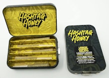 Lemon Cherry Gelato - Hybrid | 5 Diamond Infused Premium Pre-Rolls - 2.5g | Hashtag Honey   -kk5