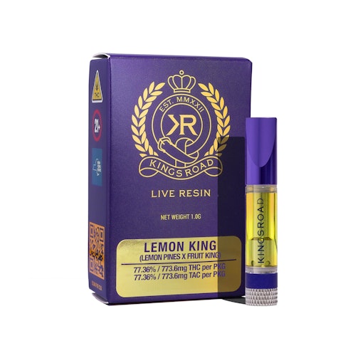 Kings Road - Fruit King - Live Resin 510 Cart 1g