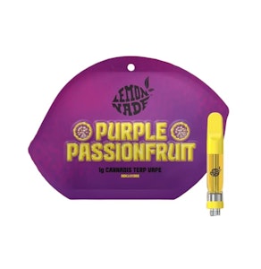 Lemonade - LEMONNADE - Purple Passionfruit - Vape Cart - 1g