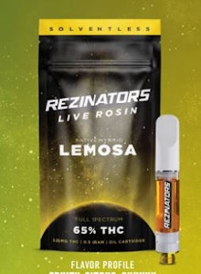Rezinator - Rezinators - Lemosa - .5g Live Rosin- Vape