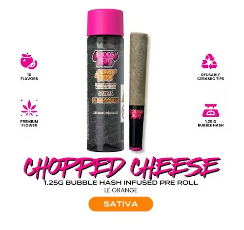 Bodega Boyz - Le Orange | Chopped Cheese Bubble Hash Hole Preroll Main Image