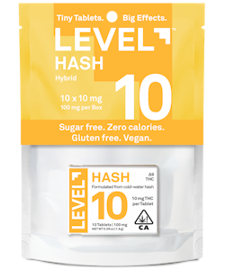 LEVEL+ - Level 10 Hash - 10mg (10ct) Hybrid