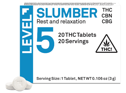 Level - Slumber Protab 5 | Tablets | 100mg / 20 Tablets | Level