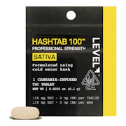 Level | Hashtab | Sativa | Single Serving | 100mg