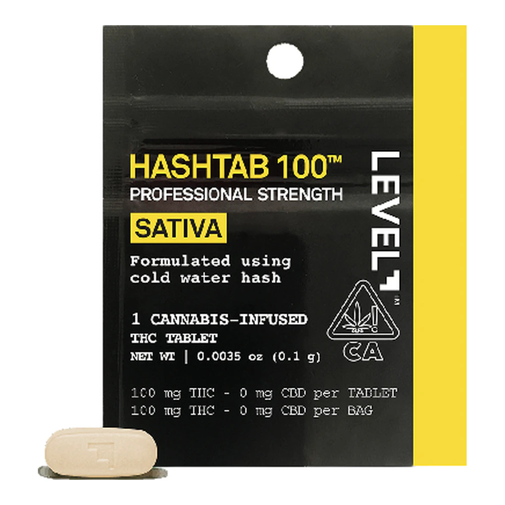 LEVEL - Level | Hashtab | Sativa | Single Serving | 100mg Main Image
