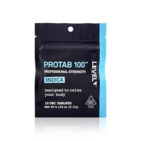 LEVEL - Capsule - Protab 100 - Indica - 10-Pack - 1000MG