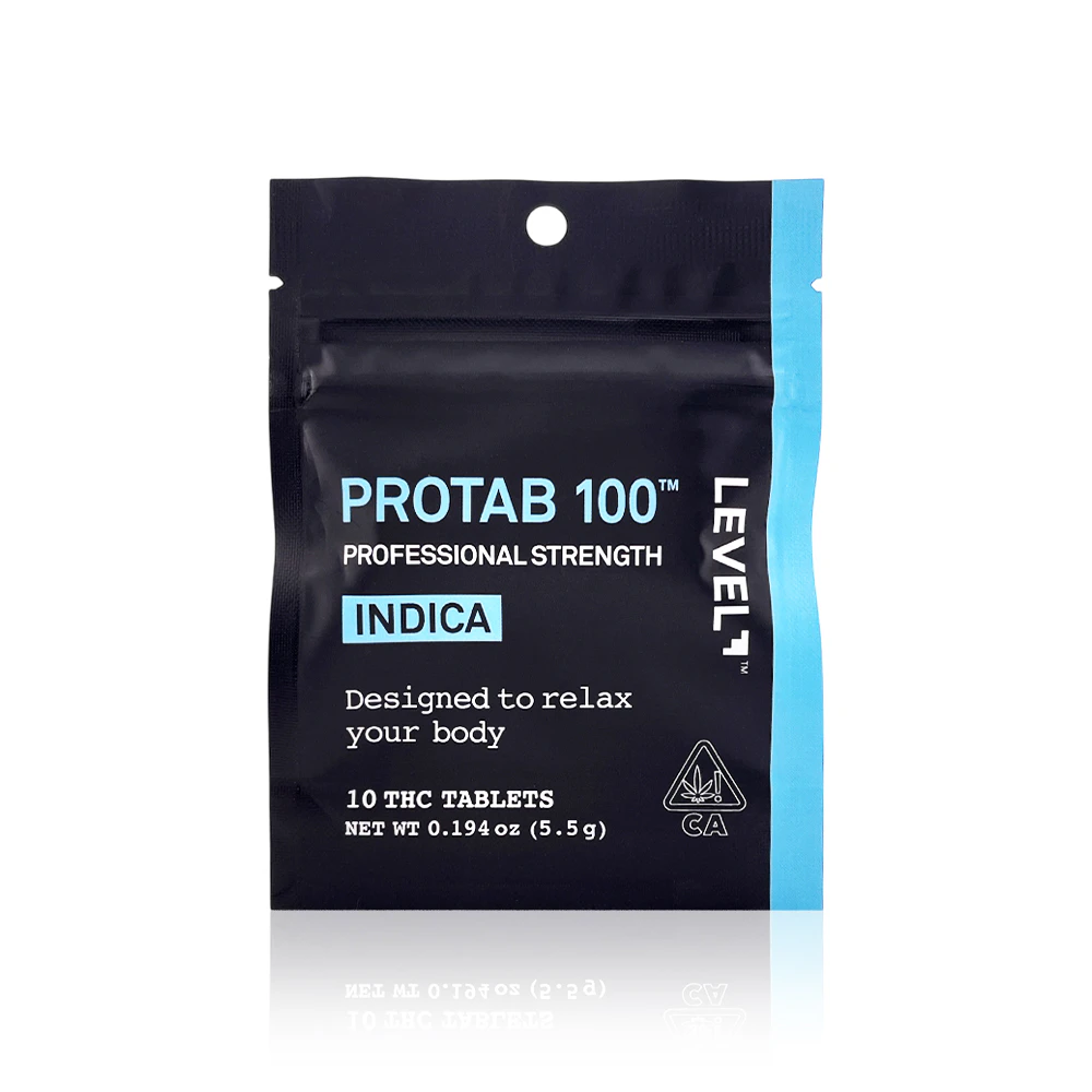 LEVEL - LEVEL - Capsule - Protab 100 - Indica - 10-Pack - 1000MG Main Image