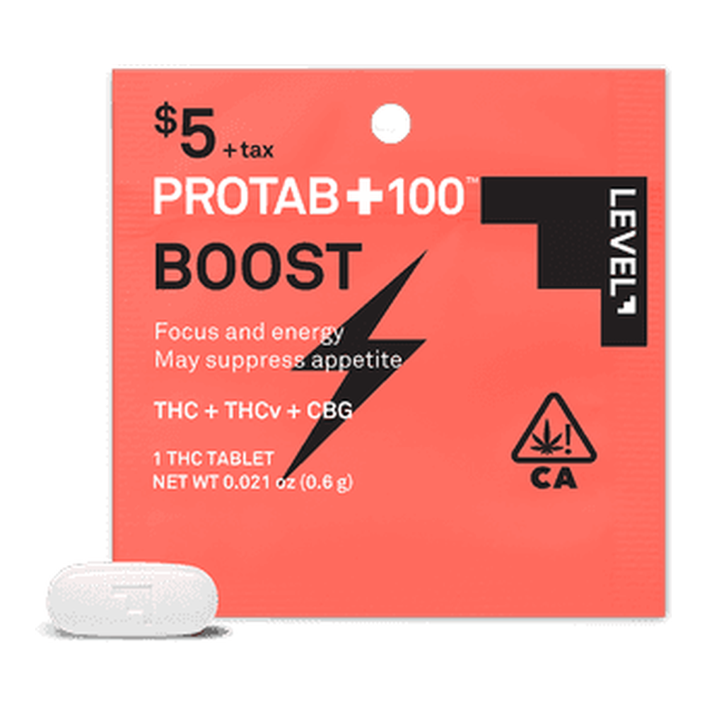 Level | Protab | Boost | Single Serving | 100mg