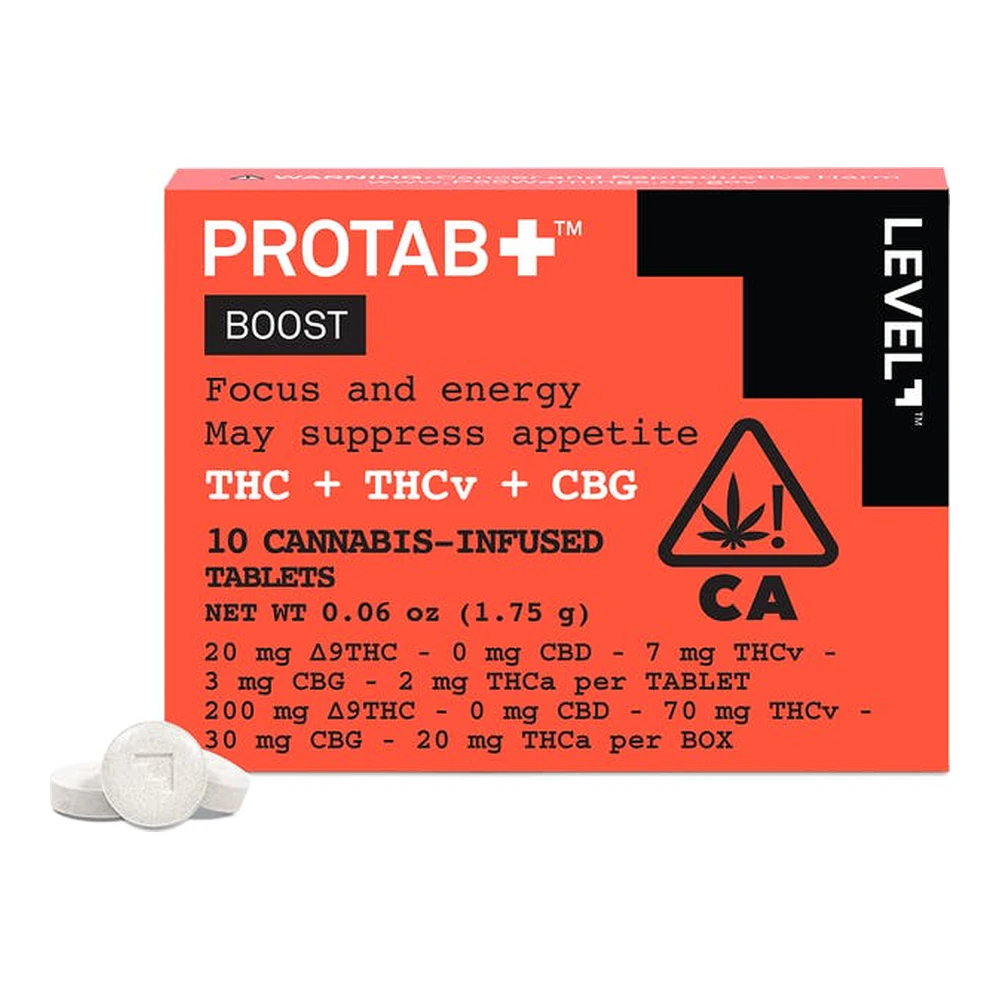 LEVEL - Level | Protab | Boost | Tablets | 25mg 10pk | 250mg Main Image