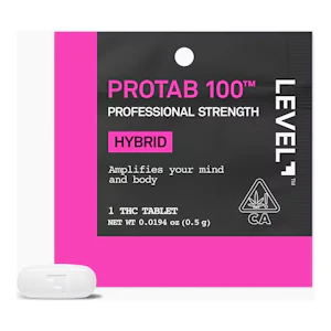 Level | Protab | Hybrid | Single Serving | 100mg