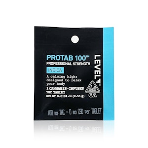 LEVEL+ - LEVEL - Capsule - Protab 100 - Indica - 1-Count - 100MG