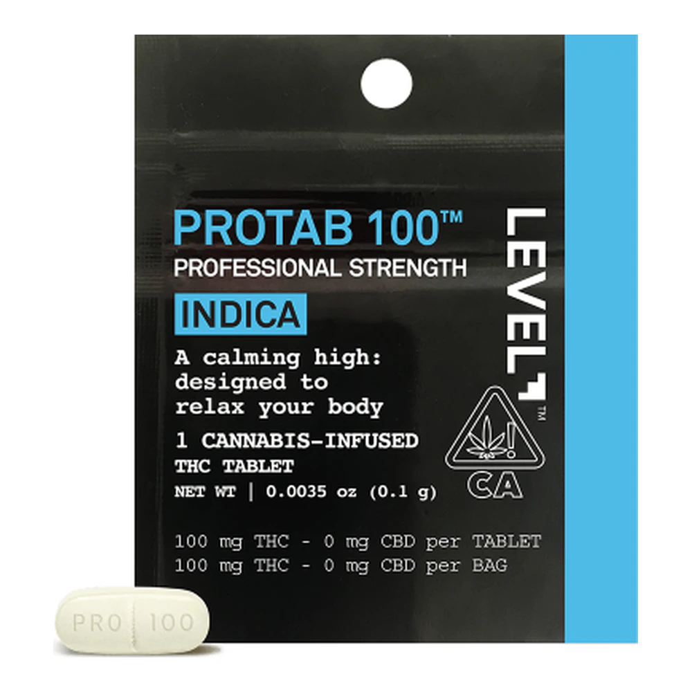 LEVEL - Level | Protab | Indica | Single Serving | 100mg Main Image