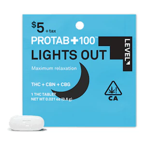 Level | Protab | Lights Out | Single Serving | 100mg