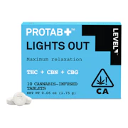 Level | Protab | Lights Out | Sleep Tablets | 25mg 10pk | 250mg