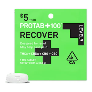 Level | Protab | Recover | Single Serving | 100mg