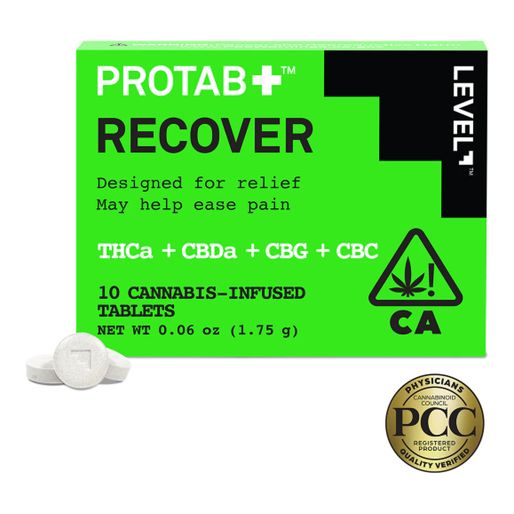 LEVEL - Level | Protab | Recover | Tablets | 10mg 10pk | 100mg THCv Main Image