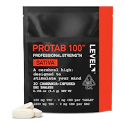 Level | Protab | Sativa | 100mg 10pk | 1000mg