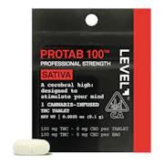Level | Protab | Sativa | Single Serving | 100mg