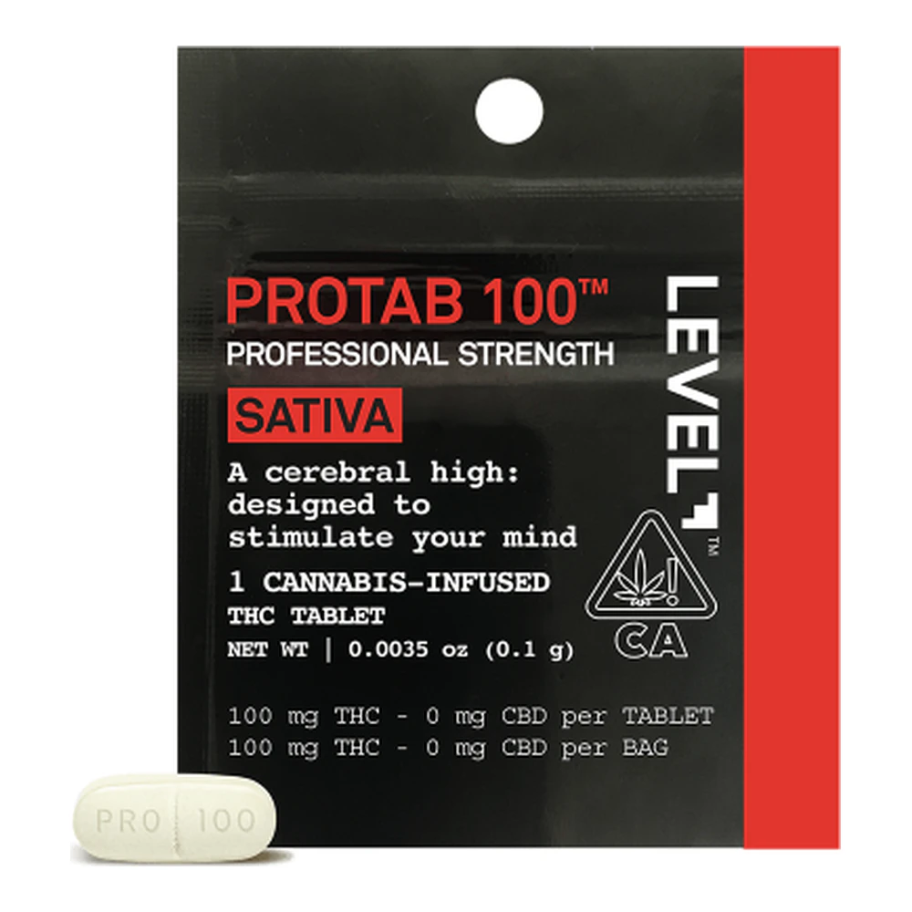 LEVEL - Level | Protab | Sativa | Single Serving | 100mg Main Image