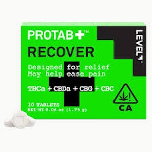 Level - Level - Protab+ Recover - Tablets - THCa/CBDa/CBC/CBG 100:100:50:30MG