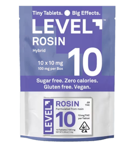 LEVEL+ - Level | Rosin | Tablets | 10mg | 10pk