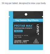 LEVEL PRO-TAB MAX | indica 2pk (100MG)