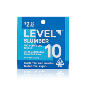LEVEL - Capsule - Slumber - 10:5:3 - THC - CBN - CBG - 10MG