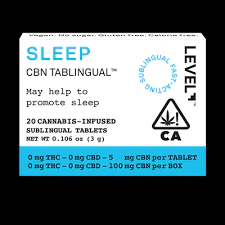 LEVEL - Level Protab - 100mg 20pk - Sleep CBN Main Image