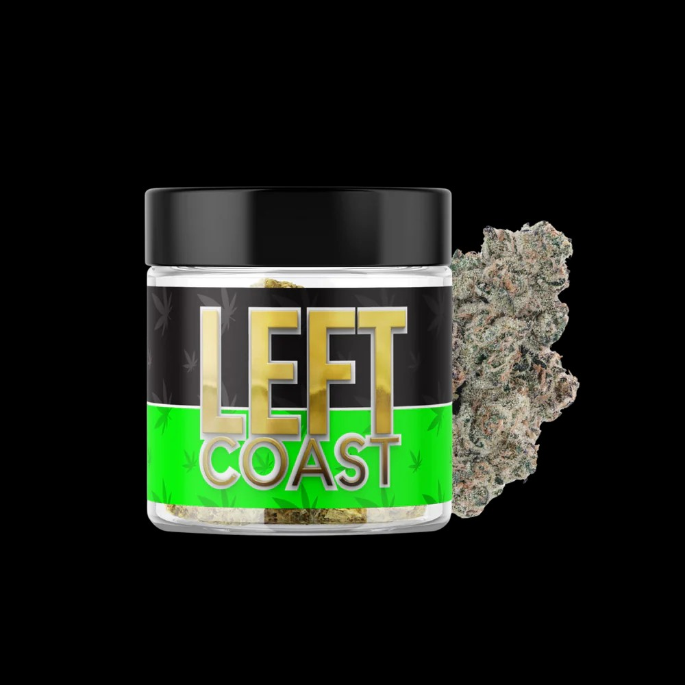 Sour Diesel -Hybrid- 26.40% THC | 3.5g Premium Flower | Left Coast -kk9