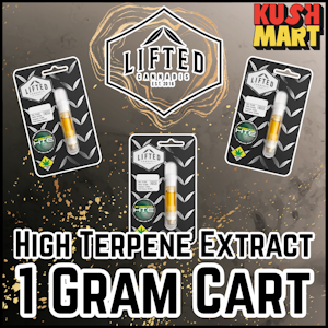 Lifted Cannabis - Lifted | Wedding Cake | HTE | Cartridge | DOH | 1g