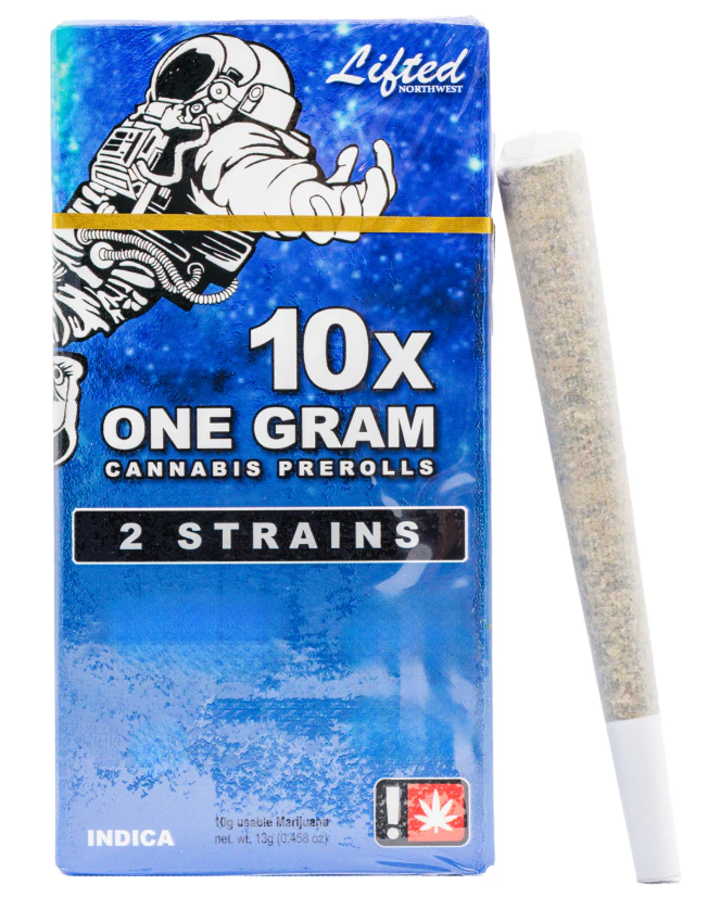 Lifted NW - Lifted NW Crash B@ndicoot x Sub Zero Pre-Roll 10pk 1g Main Image