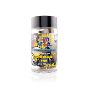 LIFT TICKETS - Infused Preroll - Lemon Banana Kush - 5-Pack - 2.5G