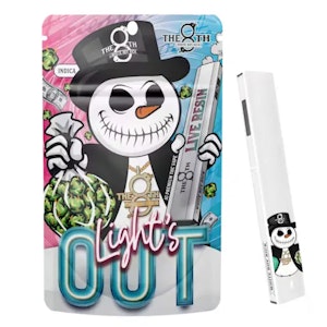 THE 8TH BY WHITE BOY RICK - The 8TH - Lights Out 1G Live Resin Disposable