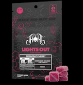 Heavy Hitters- Lights Out Gummy - Midnight Cherry 100mg