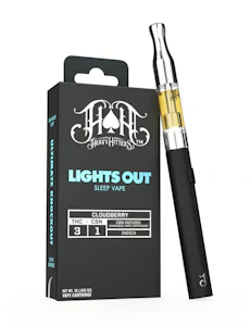 HEAVY HITTERS - Heavy Hitters - Cloudberry Lights Out - .5G AIO Indica