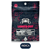 Heavy Hitters - Lights Out - Midnight Cherry CBN - Gummies - 5pk - 100mg