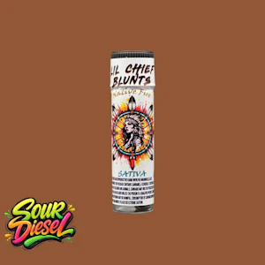 Native Fire - Native Fire 1g Lil Chief Blunt- Sativa/Sour Diesel