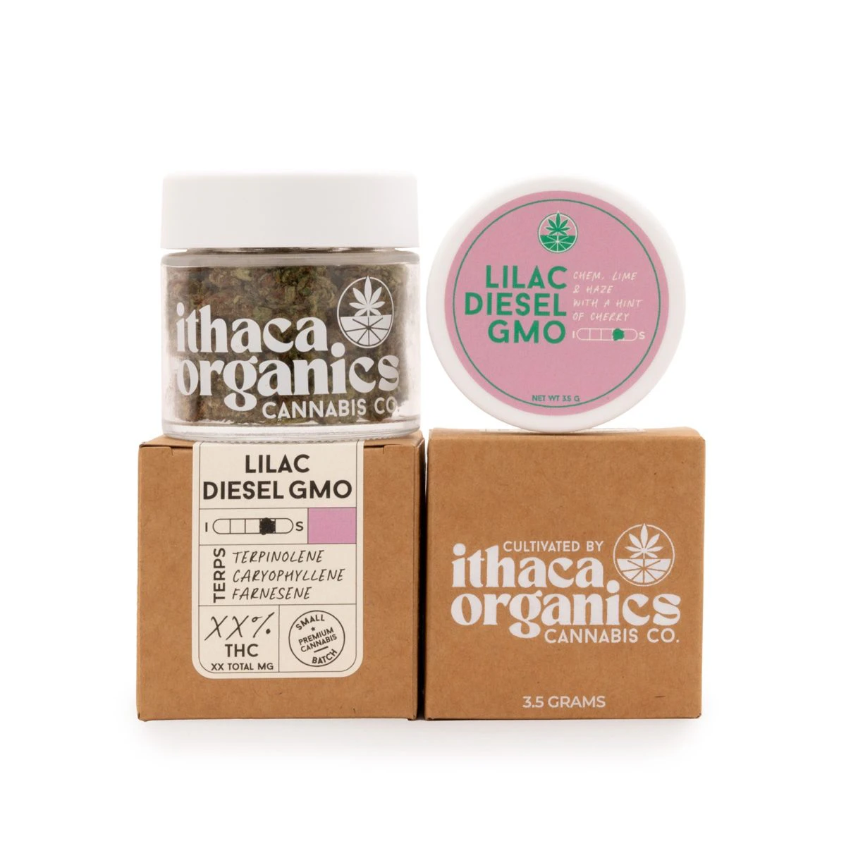 Ithaca Organics - Ithaca Organics | Organic  Flower | Lilac Diesel | 3.5g Main Image