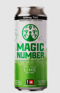 MAGIC NUMBER - Magic Number Lime Seltzer 100mg