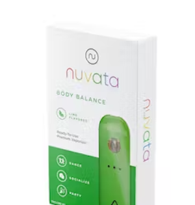 NUVATA - Nuvata | Disposable Pen | Body Balance Lime 9:1 THC:CBD  | .5g
