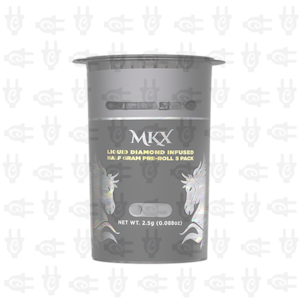 MKX - MKX - Blue Afgoo .5G Liquid Diamond Infused Pre-Roll (5 Pack)