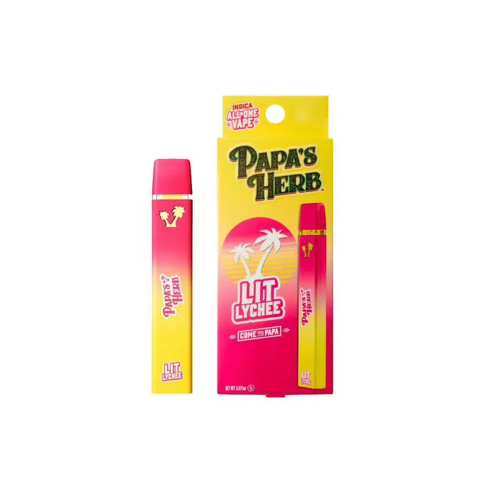 Papa's Herb - Papa's Herb - 1g AIO Vape - Lit Lychee  Main Image