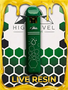 High Level Health - HLH - Live Resin AIO - Modified Watermelon - .5g