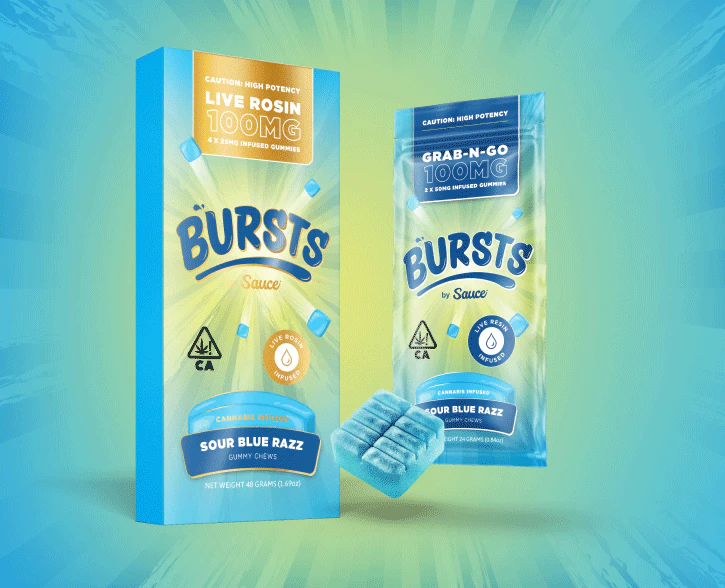 Sauce. - Sauce - Live Rosin Sour Blue Razz - 200mg Main Image
