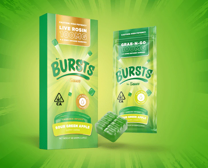 Sauce. - Sauce - Live Rosin Sour Green Apple - 200mg Main Image