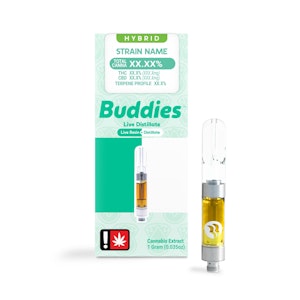 Buddies - Critical Rontz, Live Distillate, 1g