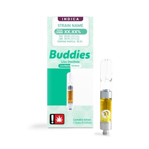 Buddies - Kosher Headband Kush, Live Distillate, 1g